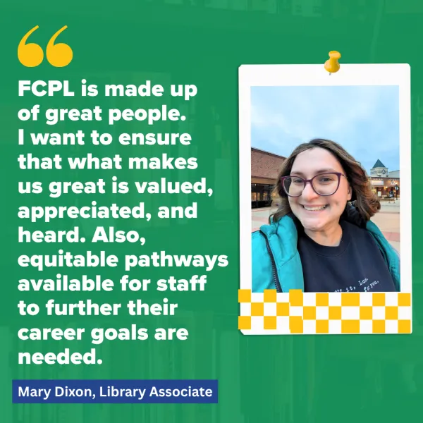 Mary Dixon, Library Associate