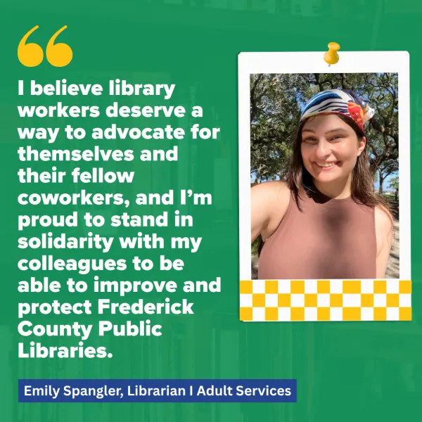 Emily Spangler, Librarian I Adult Services